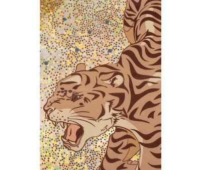 Pelota Saltarina Glitter Jump Tiger
