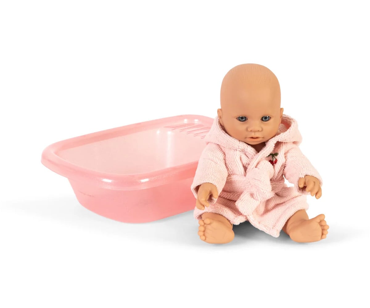 Muñeca Isola  y Set de Baño Cherry