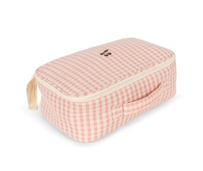 Bambola con Valigetta Pink Check