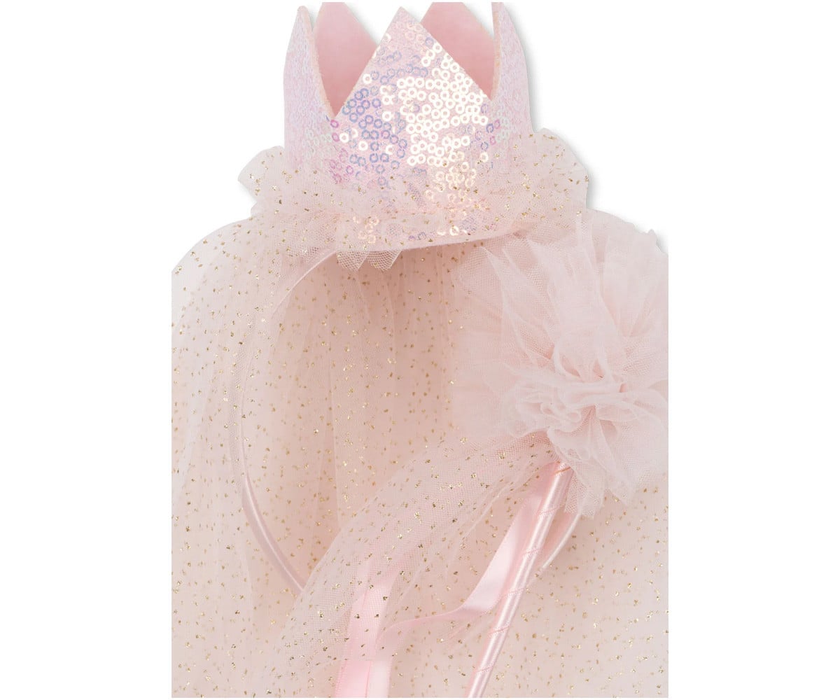 Costume da Principessa Crown Cloud Rosa  5-6 anni