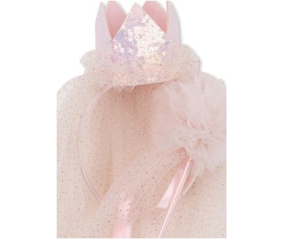 Costume da Principessa Crown Cloud Rosa  5-6 anni
