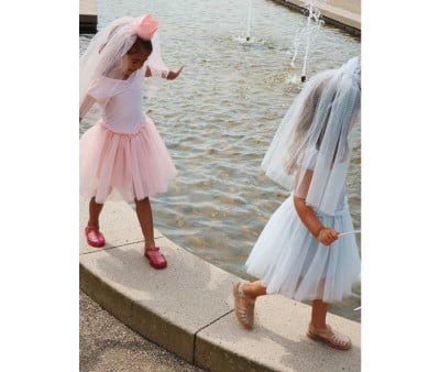 Costume da Principessa Crown Cloud Rosa  5-6 anni