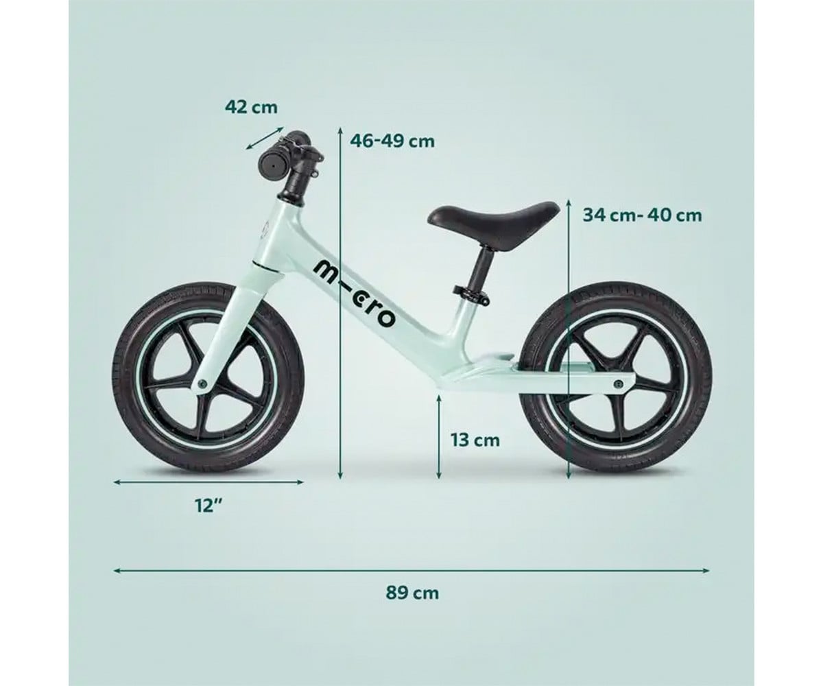 Micro Balance Bike Ultra Jade Mint