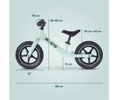Micro Balance Bike Ultra Jade Mint