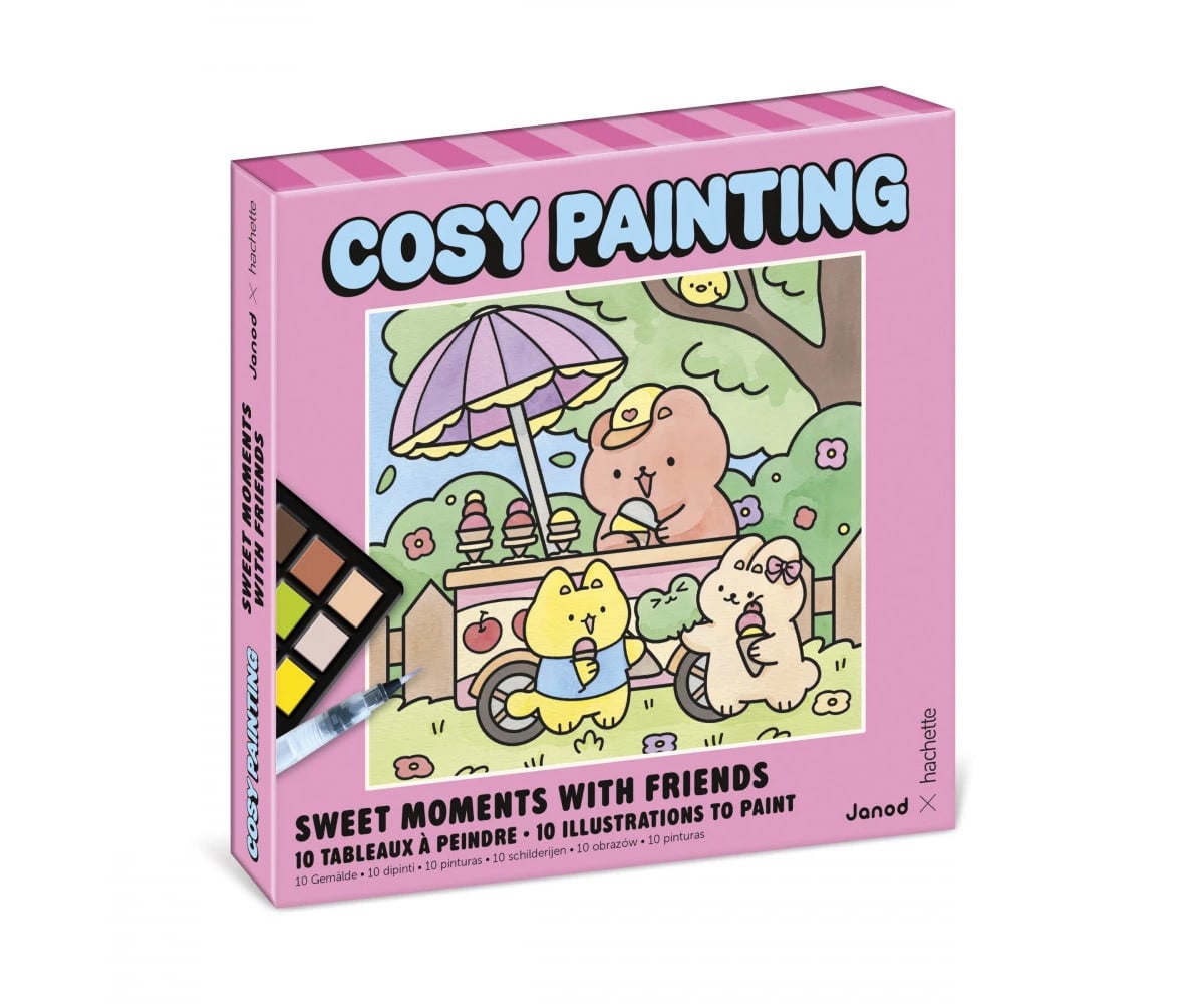 Cosy Painting Sweet Moments Friends
