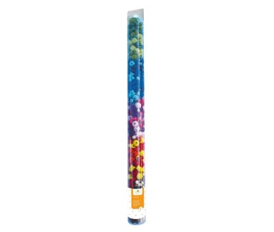 Tubo di Perline in Legno Colori Vivaci
