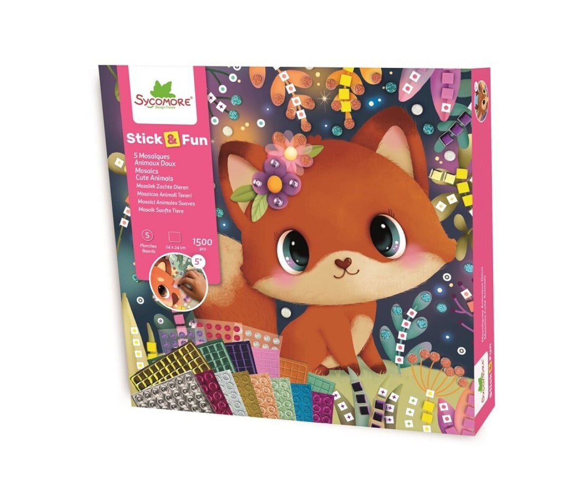 Kit Creativo Stick'N Fun Mosaicos Z'Animo