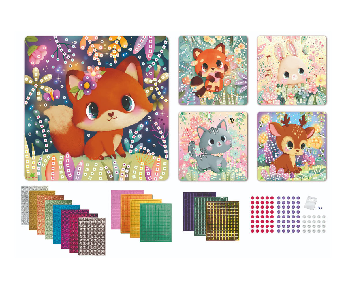 Kit Creativo Stick'N Fun Mosaicos Z'Animo