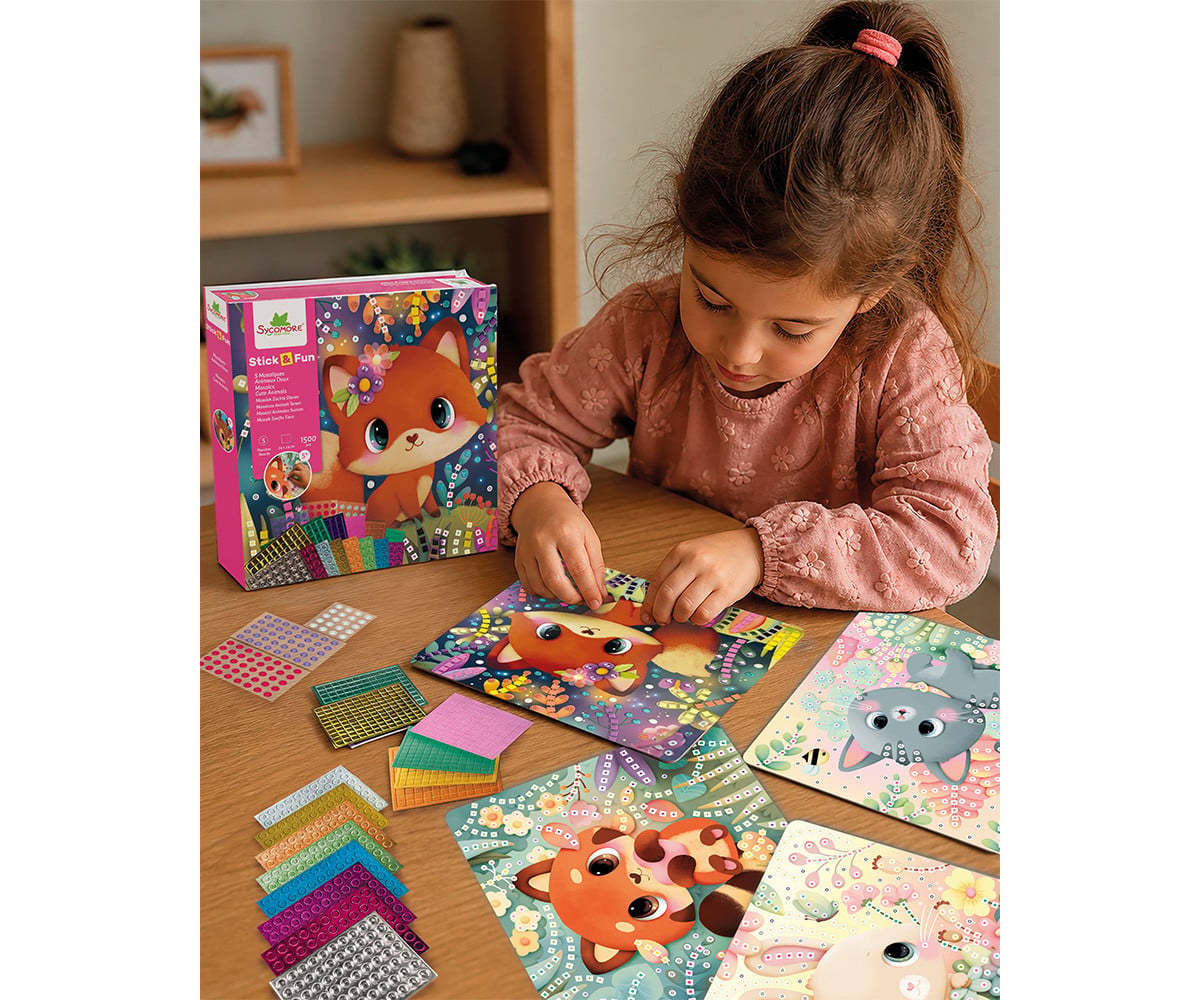 Kit Creativo Stick'N Fun Mosaicos Z'Animo