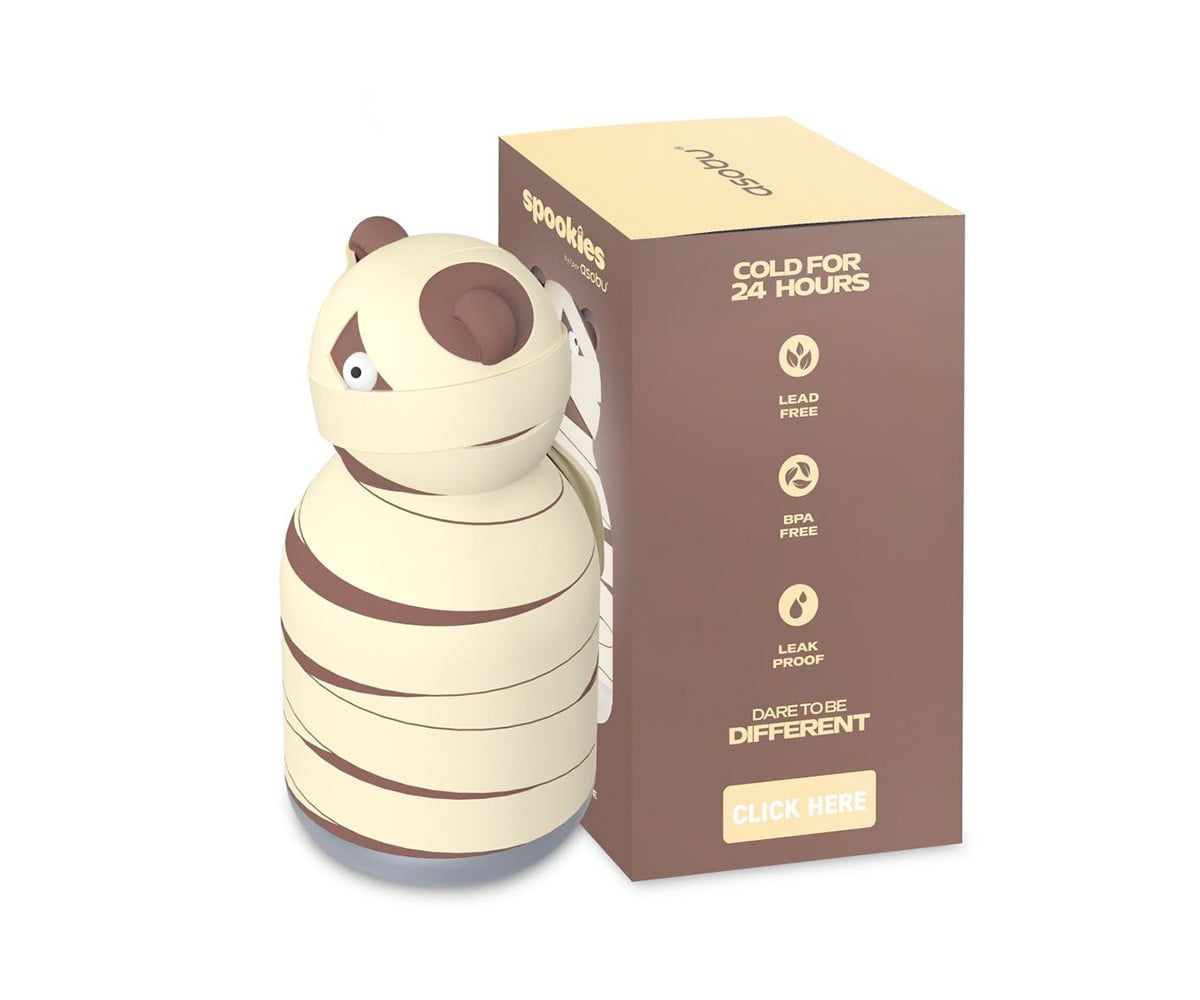 Borraccia Termica Spookie Orso Mummia 600 ml