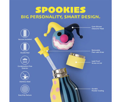 Borraccia Termica Spookie Pagliaccio 460 ml