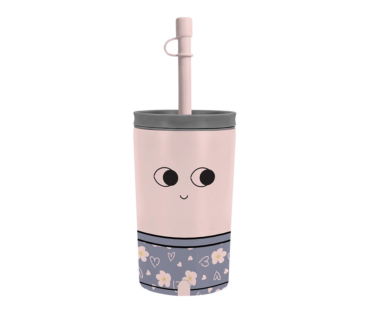Bicchiere Termico Antigoccia Fuzzie Pinguino 360ml