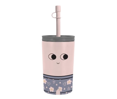 Bicchiere Termico Antigoccia Fuzzie Pinguino 360ml