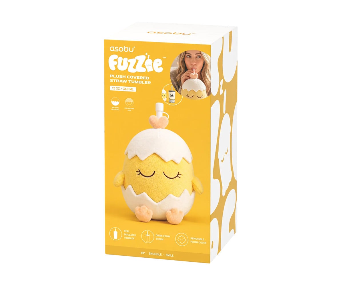 Bicchiere Termico Antigoccia Fuzzie Uovo 360ml