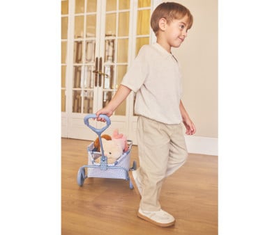 Carrito para Juguetes Vichy Blue