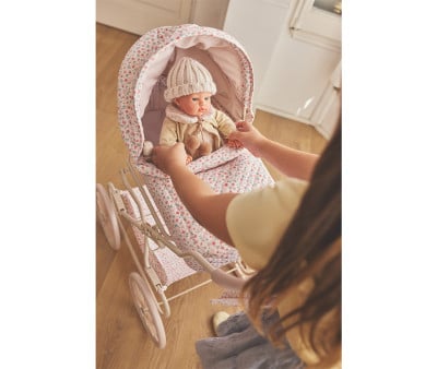 Personalized Doll Pram Autumn Garden