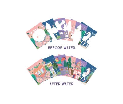 Blocco Colora Magic Water Fairy Tale