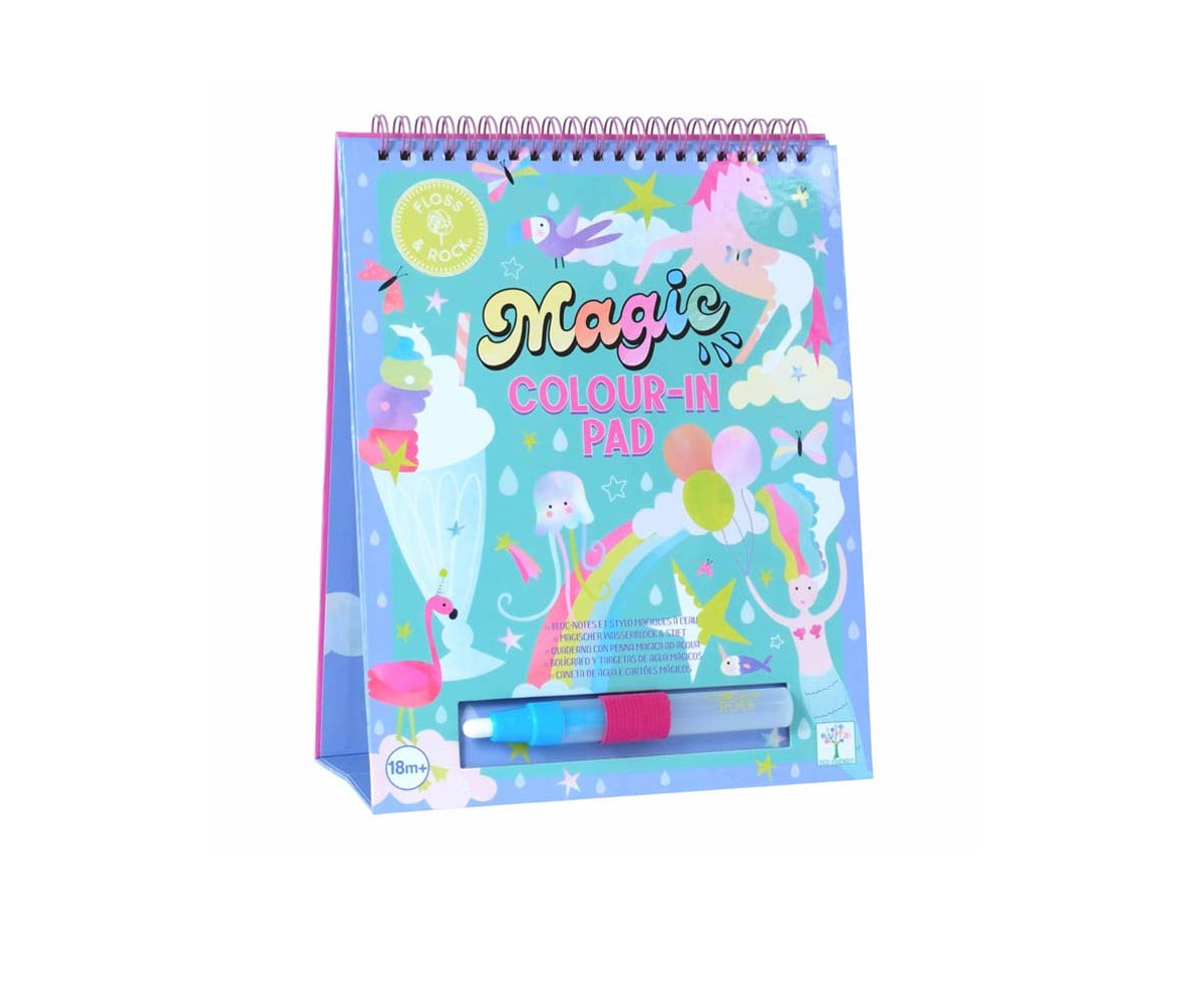 Blocco Colora Magic Water Fantasy