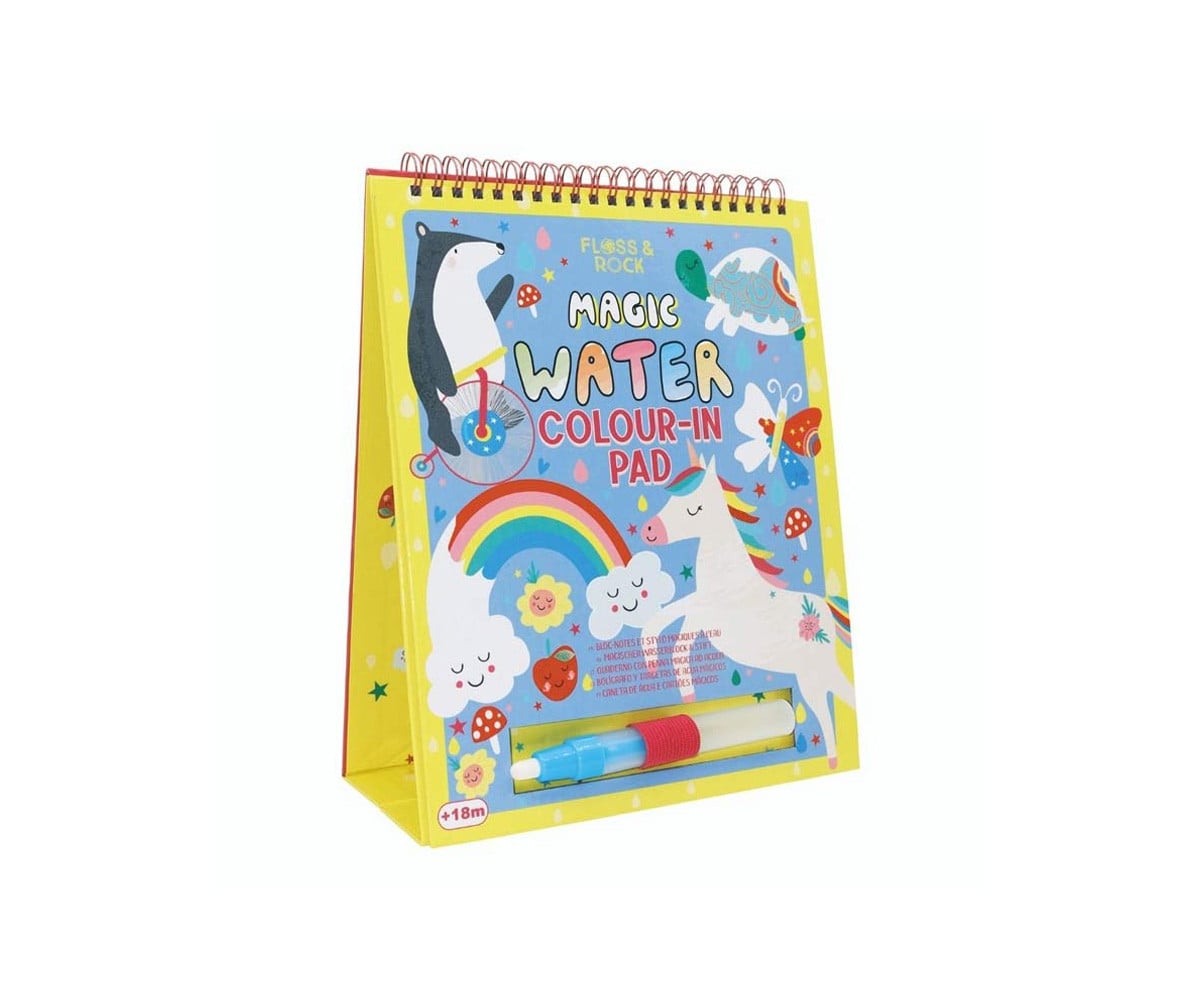 Blocco Colora Magic Water Rainbow Fairy