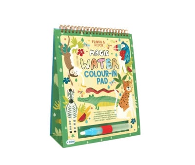 Blocco Colora Magic Water Jungle