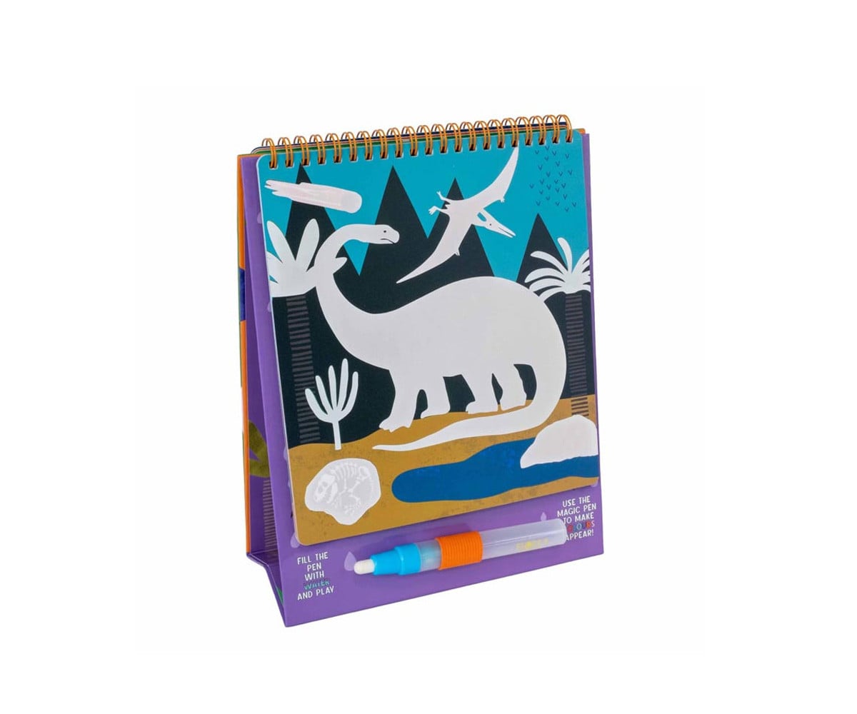 Blocco Colora Magic Water Jurassic