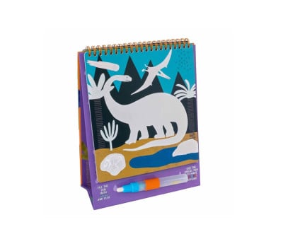 Blocco Colora Magic Water Jurassic
