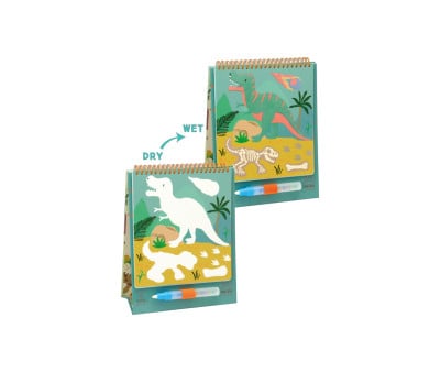 Blocco Colora Magic Water Dino