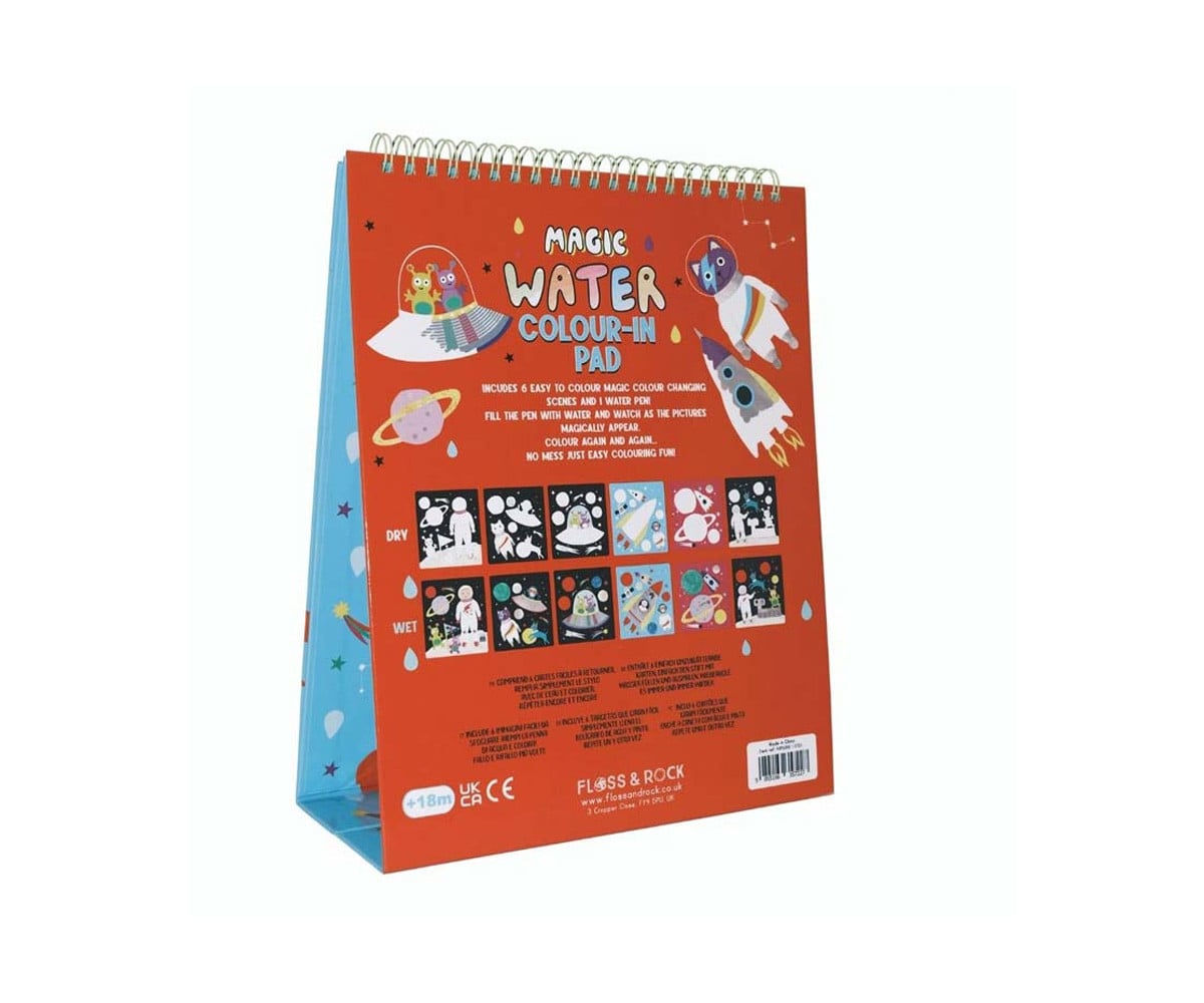 Blocco Colora Magic Water Space
