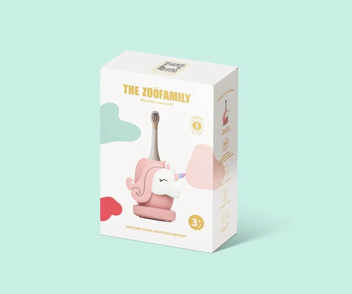Cepillo de Dientes Eléctrico Infantil Zoo Toothbrush Unicorn