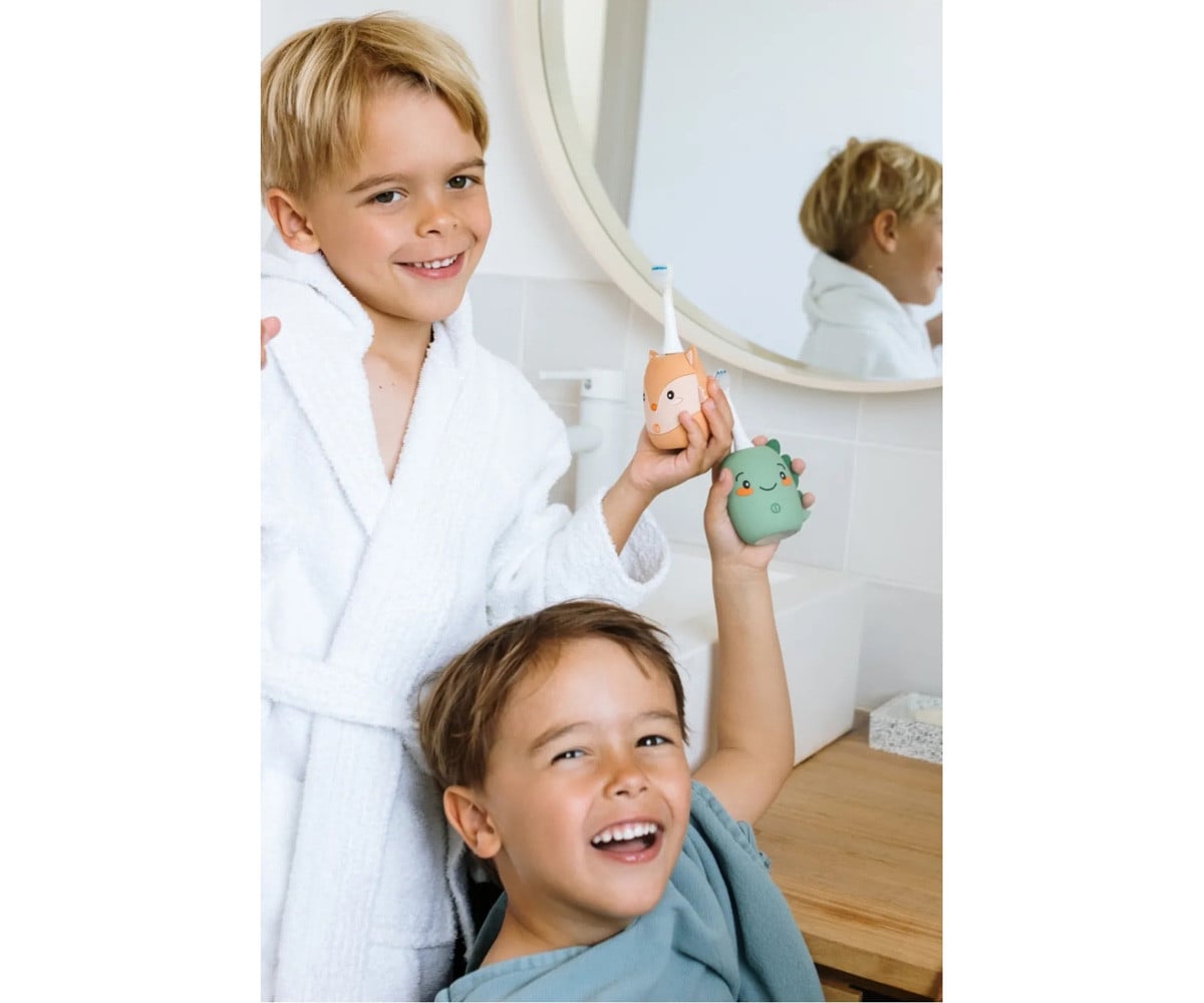 Cepillo de Dientes Eléctrico Infantil Zoo Toothbrush Dino