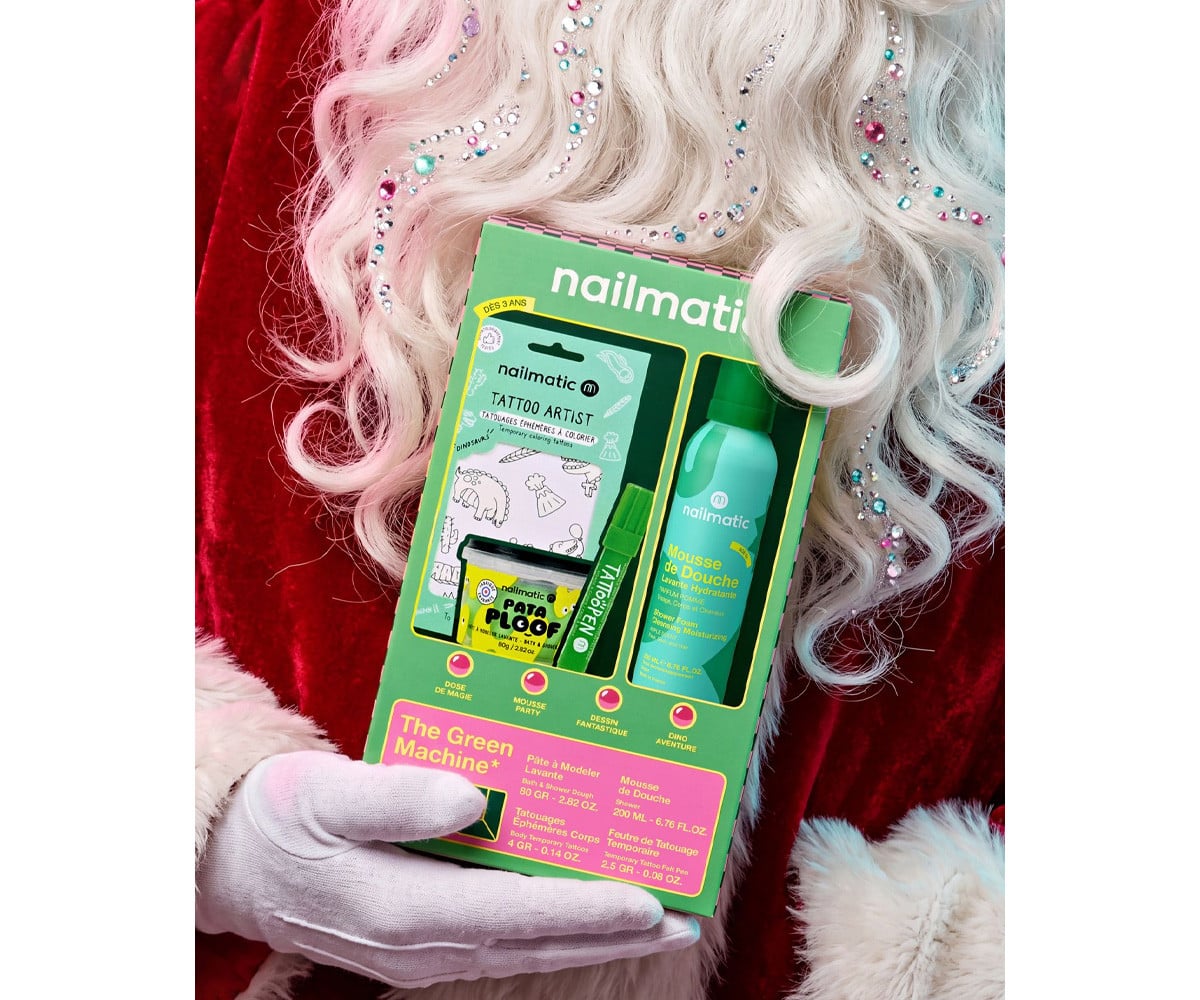 Caixa Color Machine Green Noel 2026
