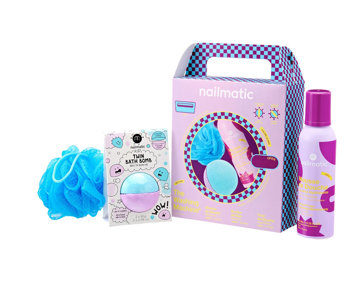 Caixa de banho Machine Violet Noel 2026