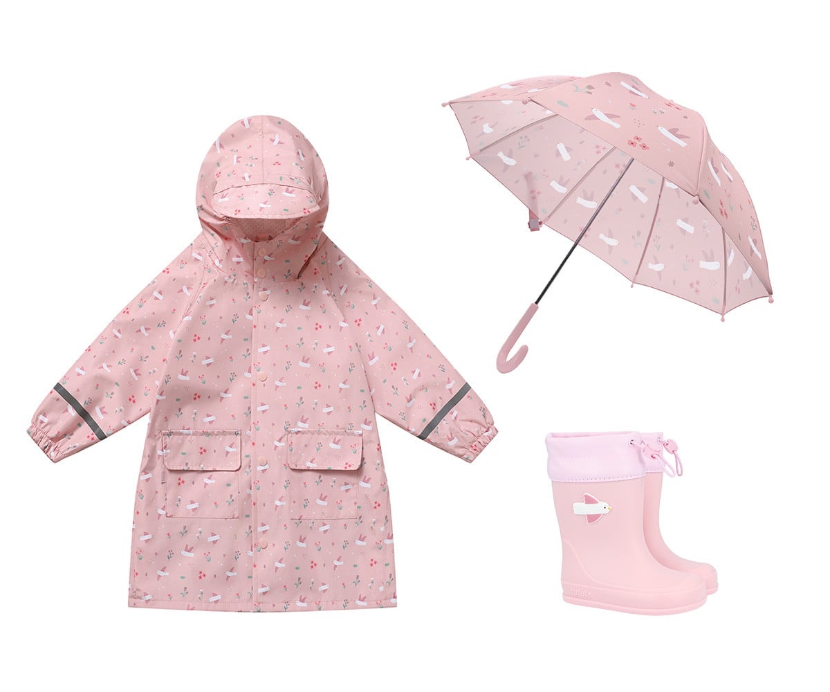 Pacote de chuva infantil Blossom Birds