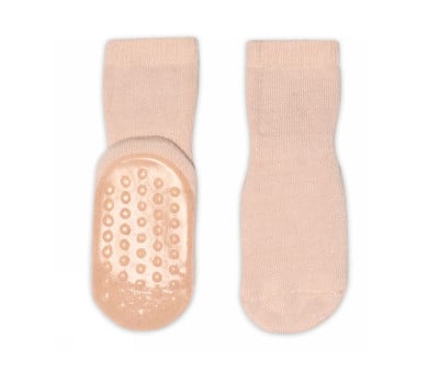Calcetines Suela Antideslizante de Algodón Terry Rose Dust