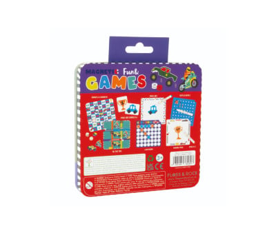 Set 6 Juegos Magnéticos Cars