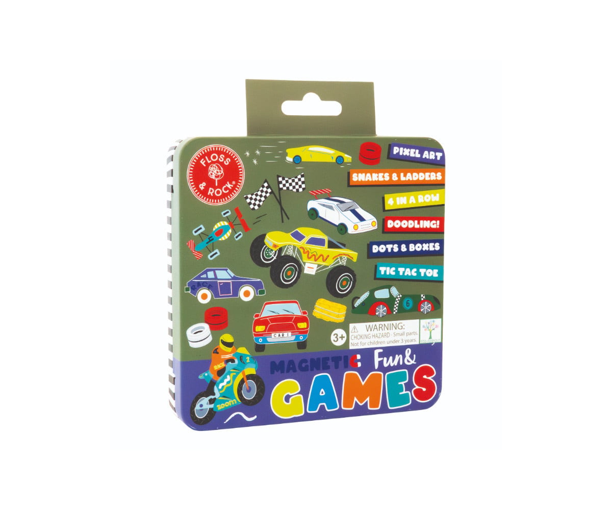 Set 6 Juegos Magnéticos Cars