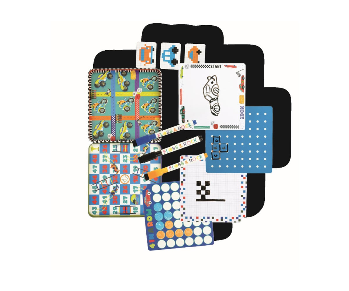 Set 6 Juegos Magnéticos Cars