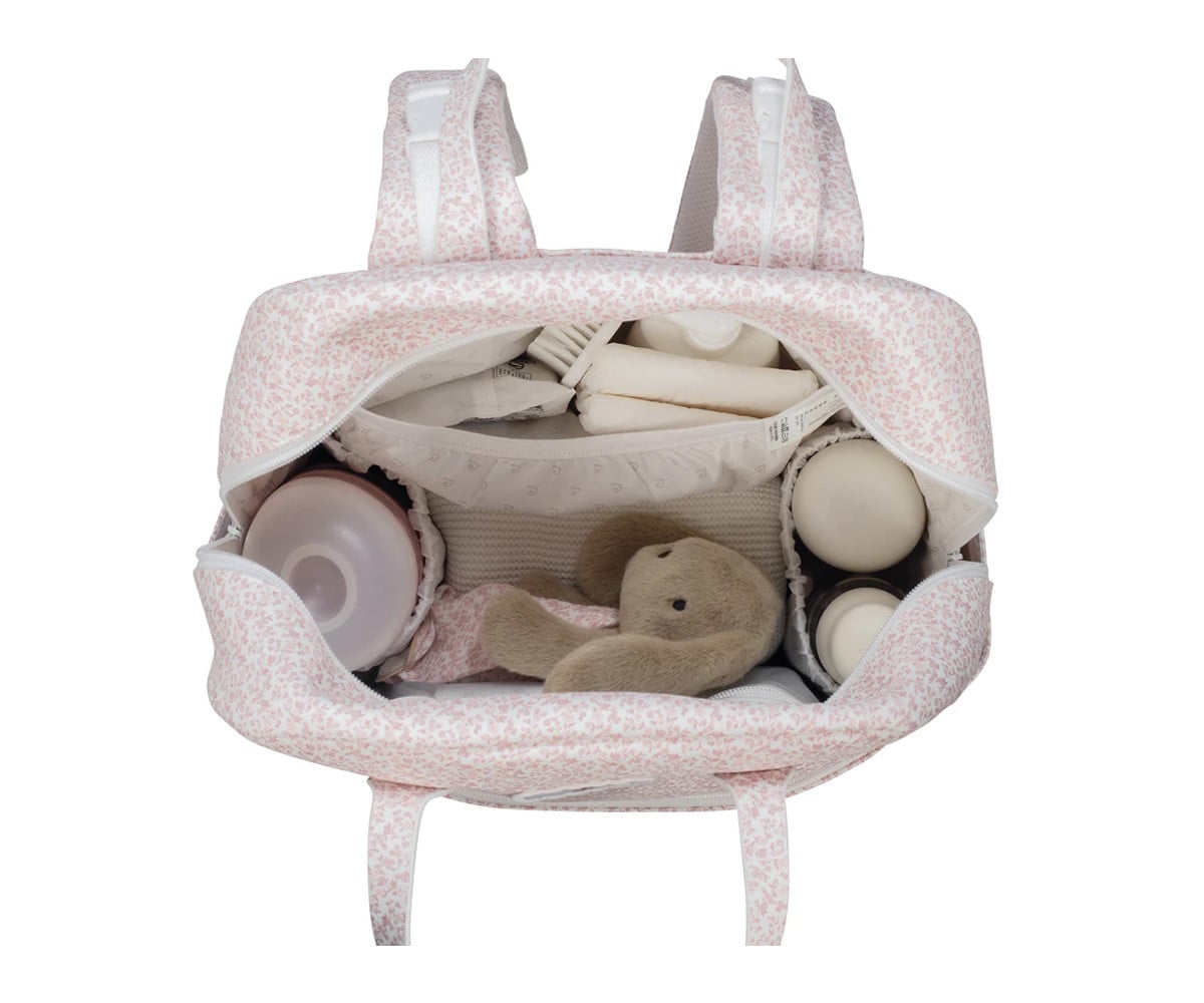 Mochila Maison Tender Flores Piel