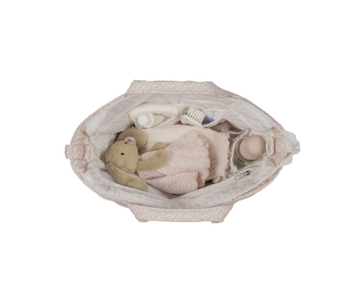 Bolsa Canastilla Maison Tender Flores
