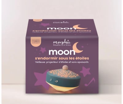 Luce Notturna con Proiettore di Stelle Moon