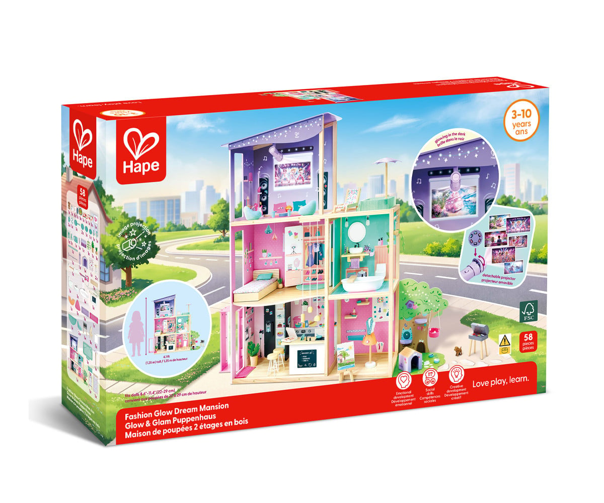 Fashion Glow Dream Mansion de Muñecas