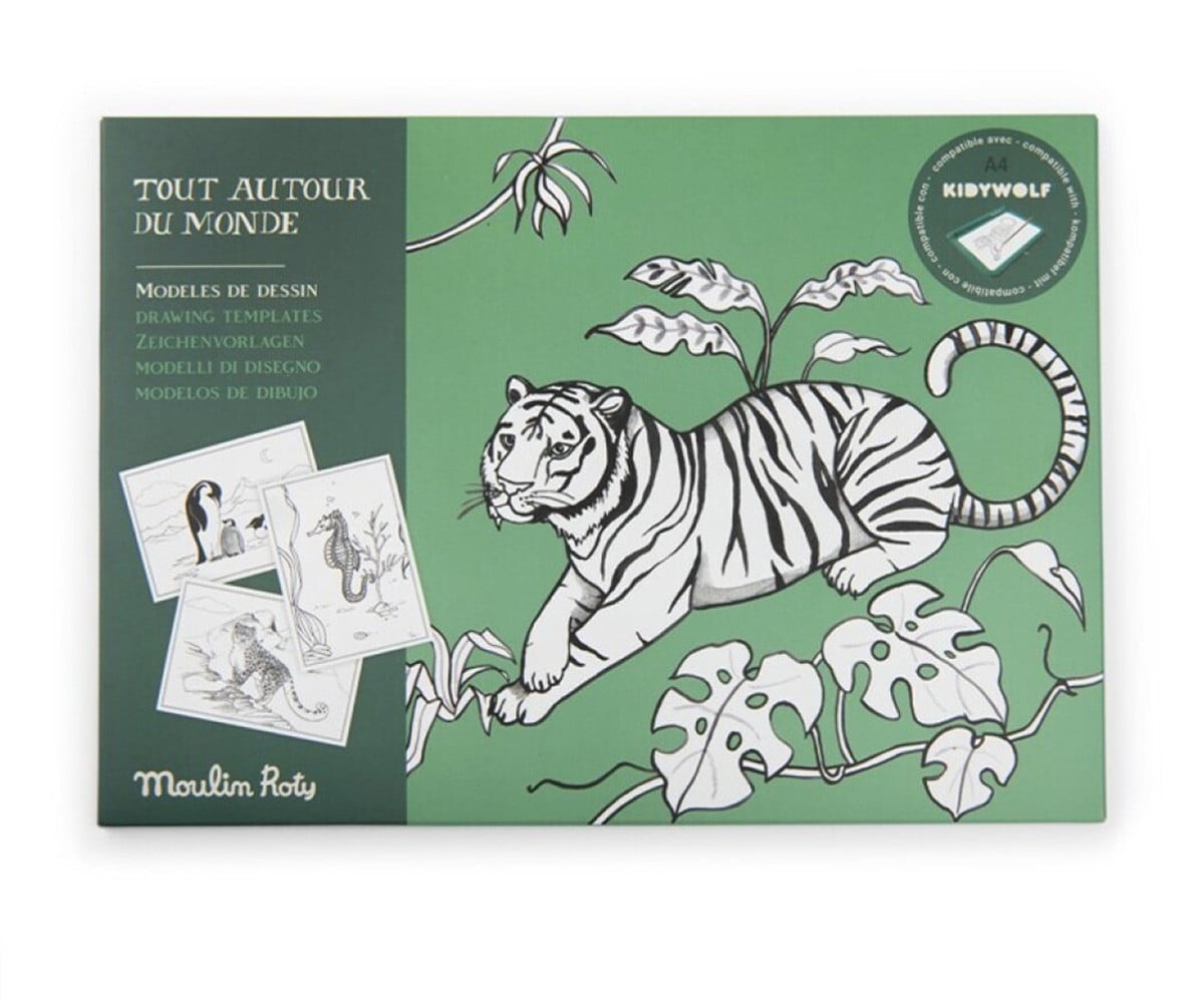 Plantillas de Dibujo MR Autour du Monde