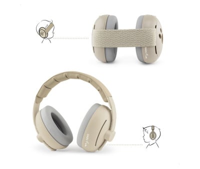 Protezione Orecchie Taupe Earmuffs