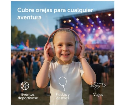 Protezione Orecchie Taupe Earmuffs