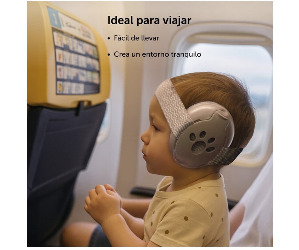 Protezione Orecchie Taupe Earmuffs