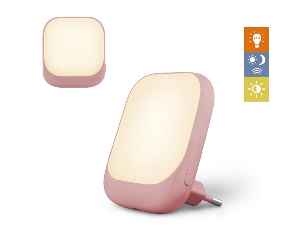 Luz de Enchufe Rosa