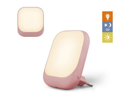 Luz de Enchufe Rosa