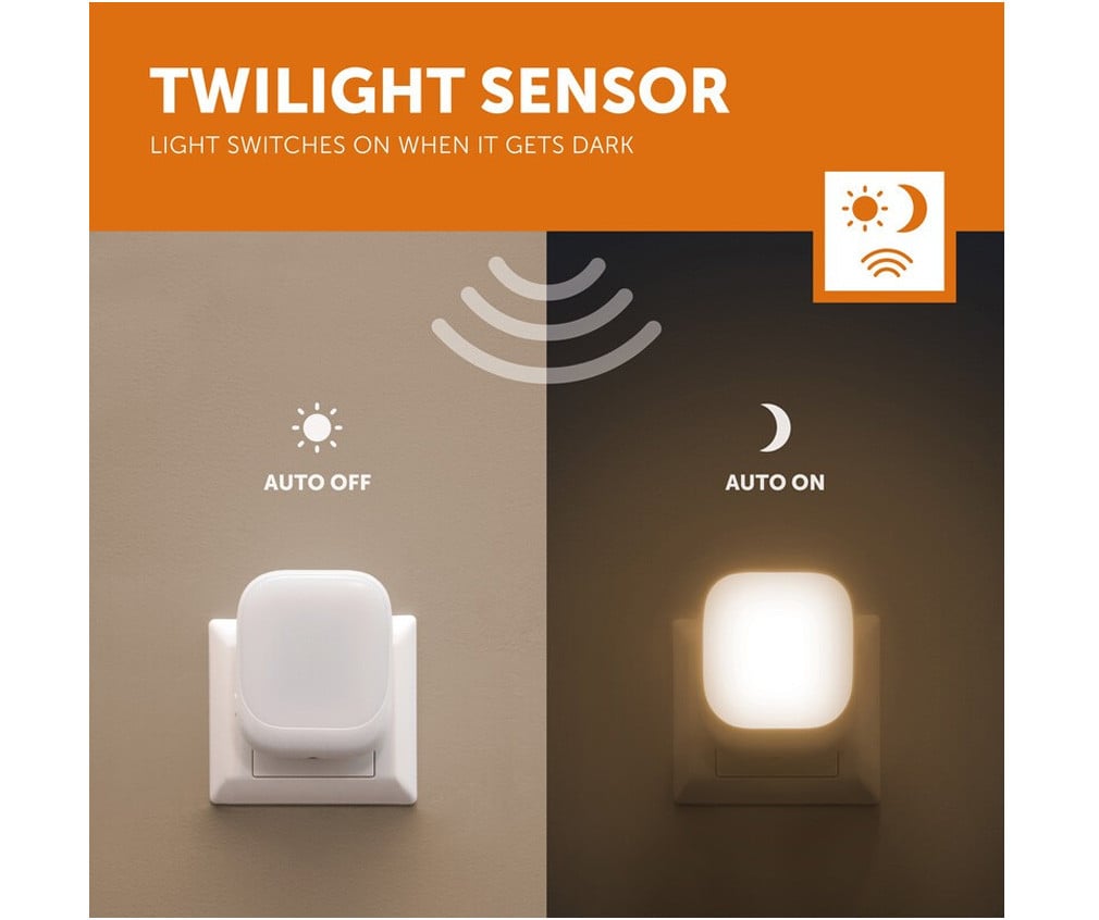 Luce da Presa Crepuscolare Bianca