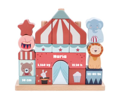 Impilabile Monneka Circus Personalizzabile