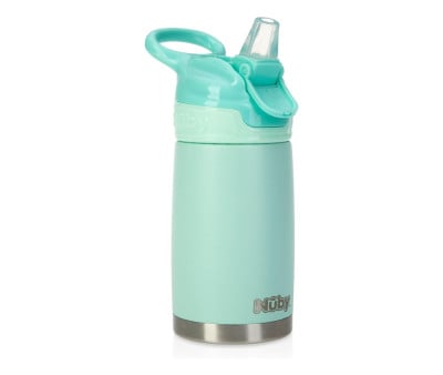 Botella Térmica de Acero Inoxidable Verde 18m+